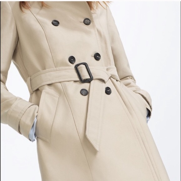 ๐๐๐ SOLD ๐๐๐ Zara Basic Trench Coat XS - Picture 6 of 8